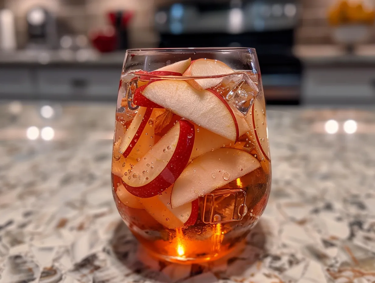 A Refreshing Glass of Apple Cider Sangria
