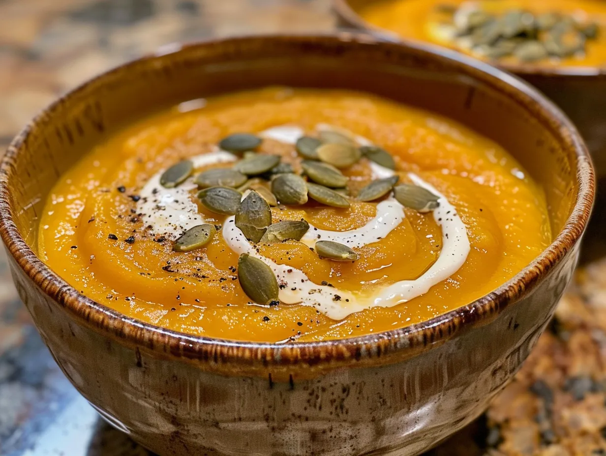 Bowl of Butternut Squash Soup