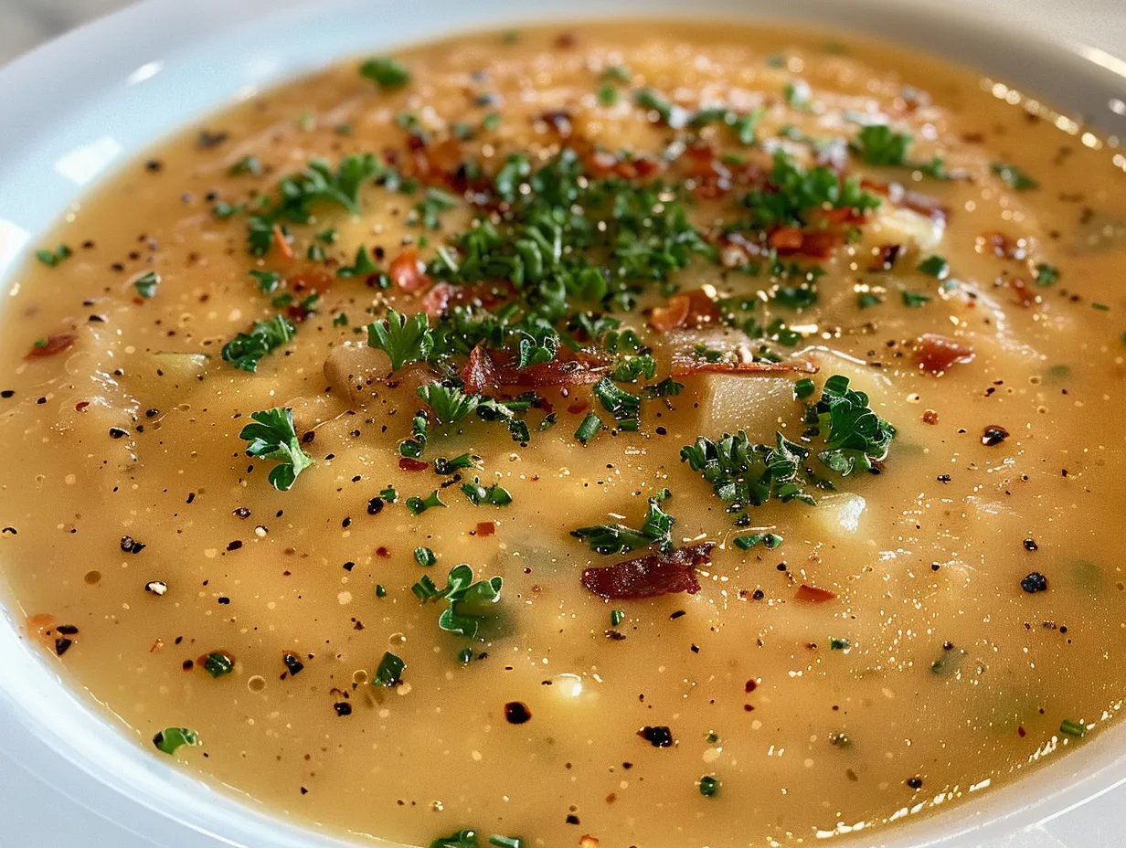 A Bowl of Creamy Cajun Potato Soup
