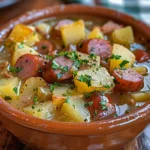 A Bowl of Hearty Kielbasa Potato Soup