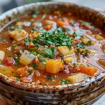 Bowl of Steaming Italian Penicillin Soup