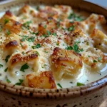 Bowl of White Lasagna Soup