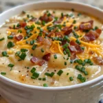Creamy Potato Soup Display