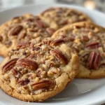 Crumbl Pecan Pie Cookies on Display