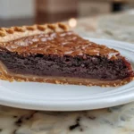 Decadent Dark Chocolate Chess Pie