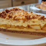 Delicious Apple Crumble Cheesecake