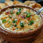 Delicious bowl of Jalapeno Popper Soup
