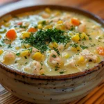 Delicious Homemade Chicken Corn Chowder
