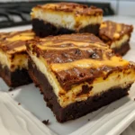 Delicious Pumpkin Cheesecake Brownies