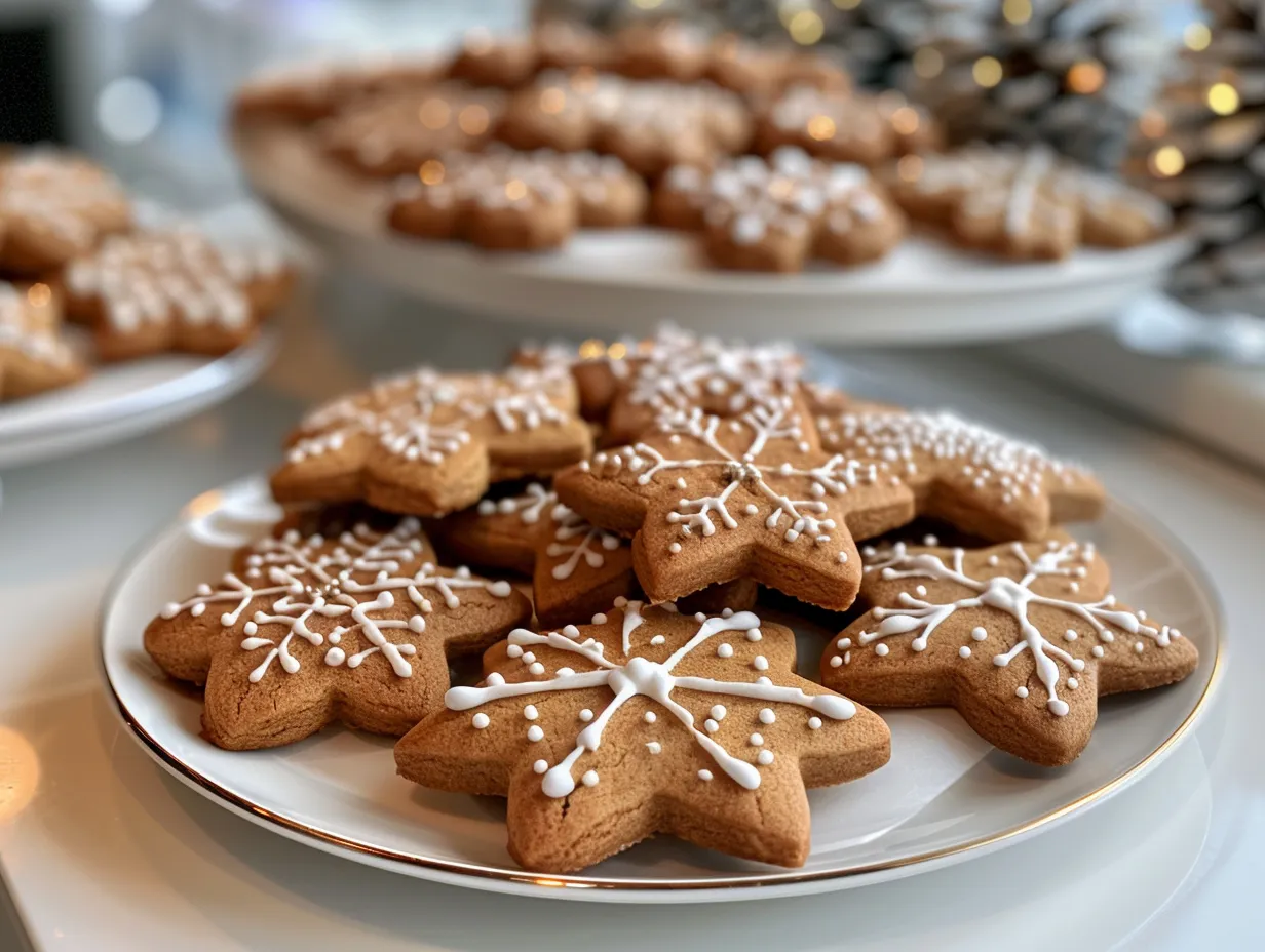 Festive Gingerbread Cookies