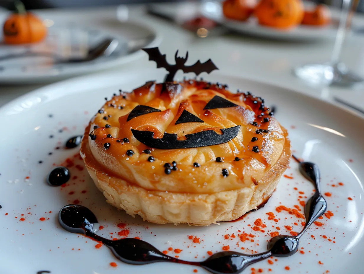 Delicious and colorful Halloween Crack pieces on a white surface.