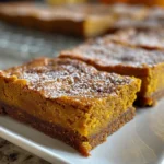 Pumpkin Bars On Display