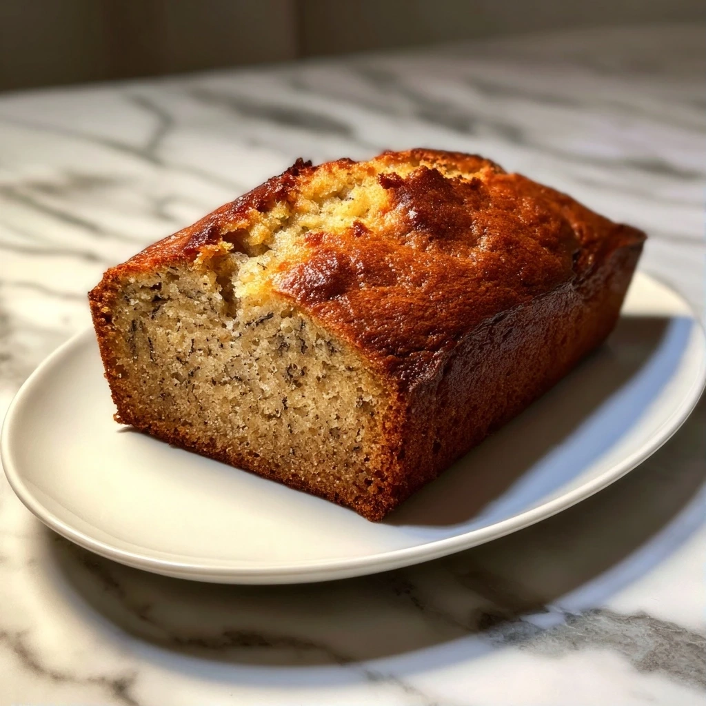 A Slice of Homemade Banana Bread