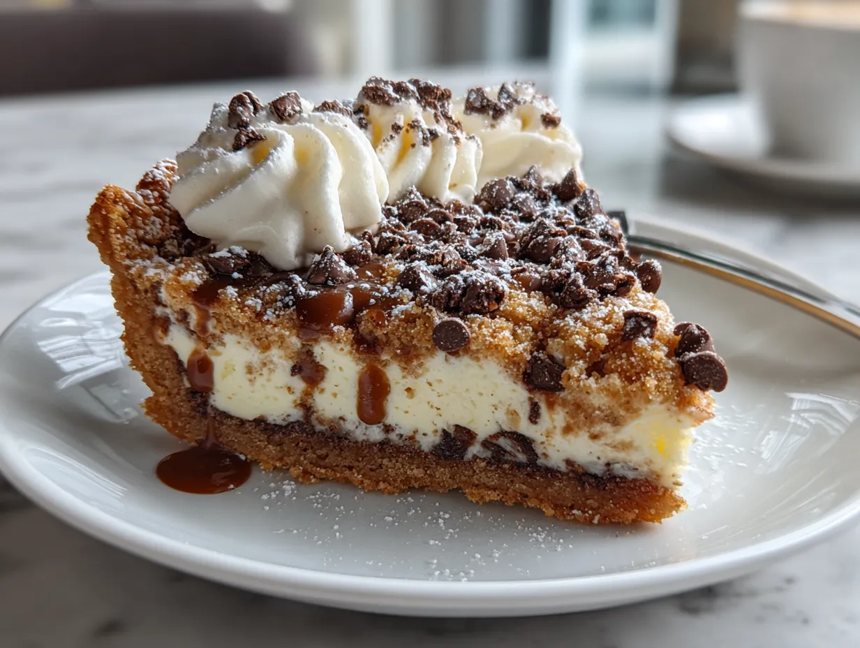 Chocolate Chip Cannoli Pie