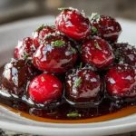 Chocolate Covered Cranberry Sauce Delight