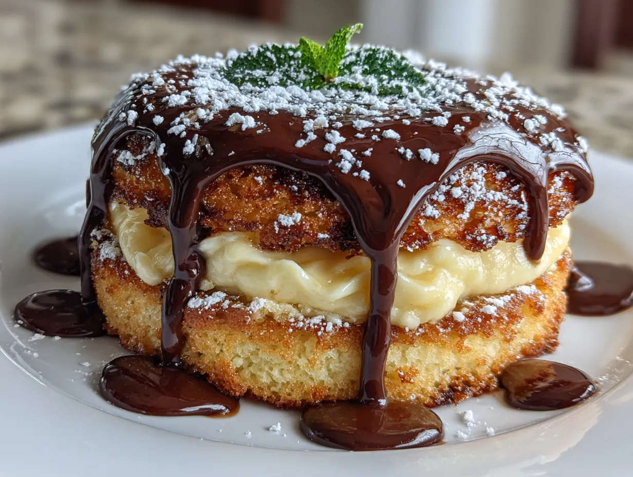 Classic Homemade Boston Cream Pie