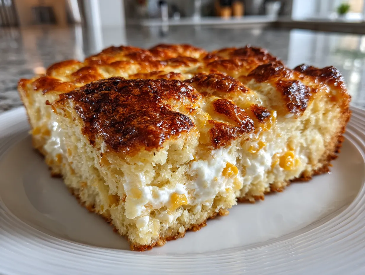 Cream Cheese Corn Casserole Delight