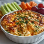 Creamy Slow Cooker Buffalo Chicken Dip