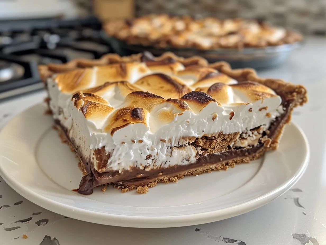 Delectable Smores Pie