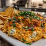 Delicious Buffalo Chicken Dip Ready to Eat