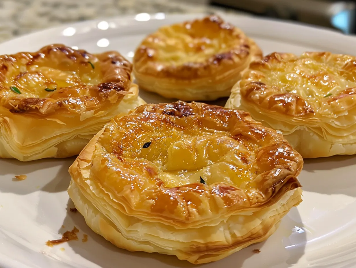 Delicious Puff Pastry Brie Bites