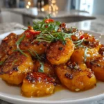 Delicious Pumpkin Gnocchi on a Plate