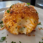 Jalapeno Popper Cheese Ball on a platter