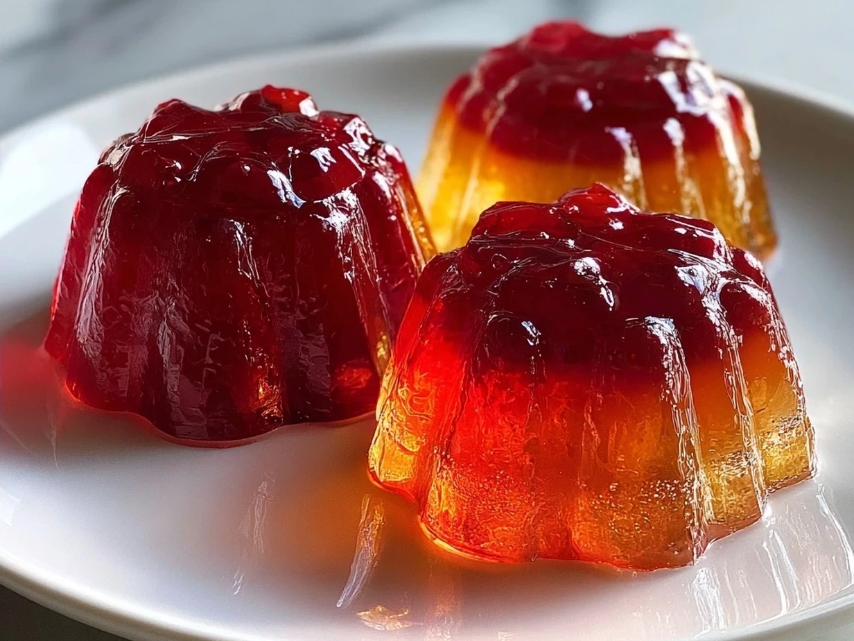 Finished Jello Shots Recipe Ready to Serve