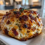Mouthwatering Bacon Cheddar Cheese Ball
