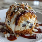 Mouthwatering Chocolate Chip Cheesecake Ball