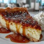 Mouthwatering Custard Pie with Praline Sauce