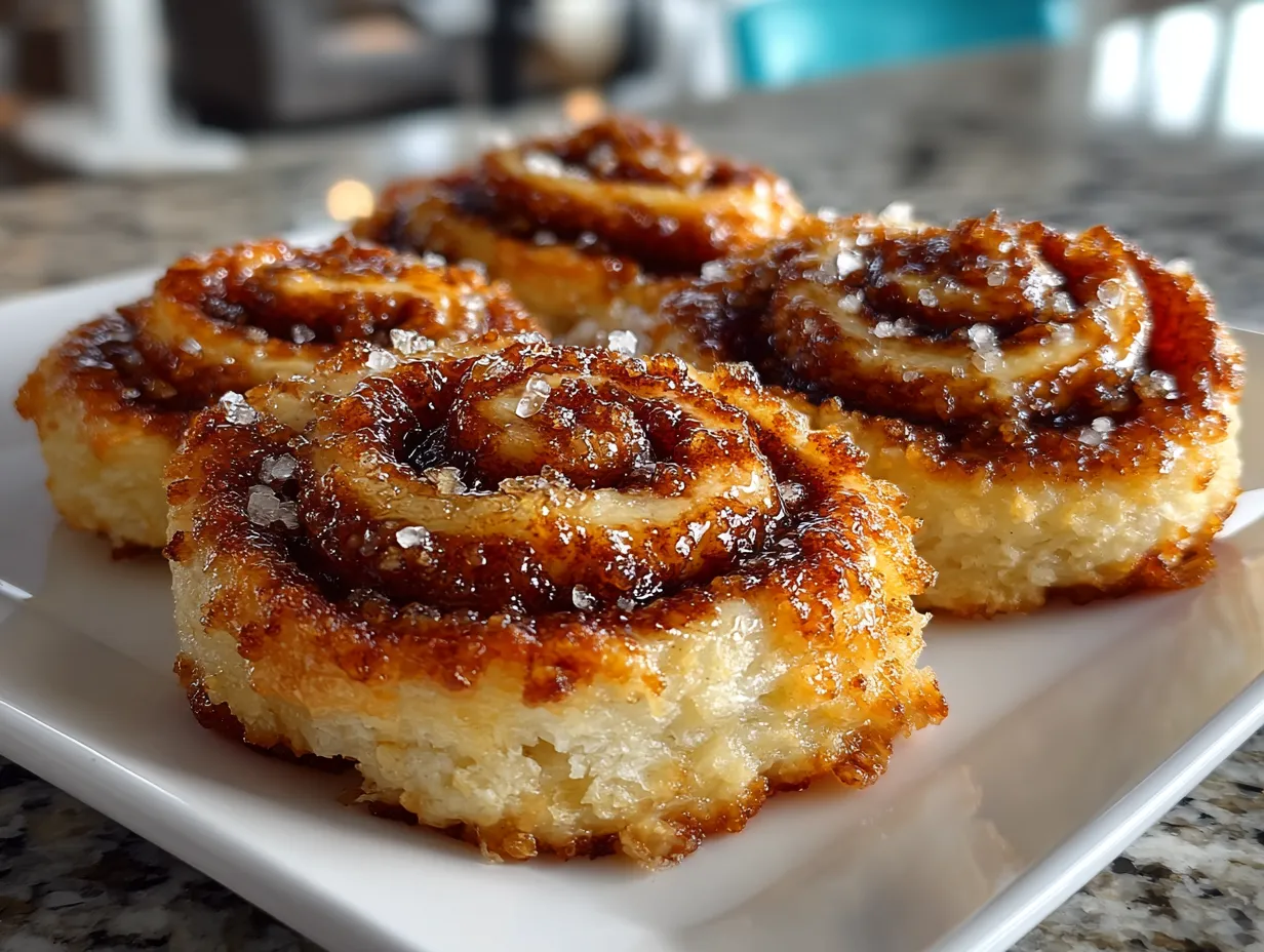 Overhead shot of Cinnamon Roll Cookies
