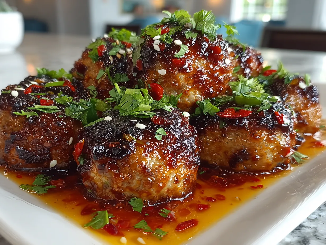 Sheet Pan Sesame Ginger Chicken Meatballs: A Delicious and Easy Dinner
