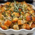 Turkey Crockpot Stuffing Delight