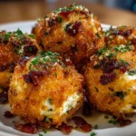 Close-Up of Bacon Jalapeño Cream Cheese Balls