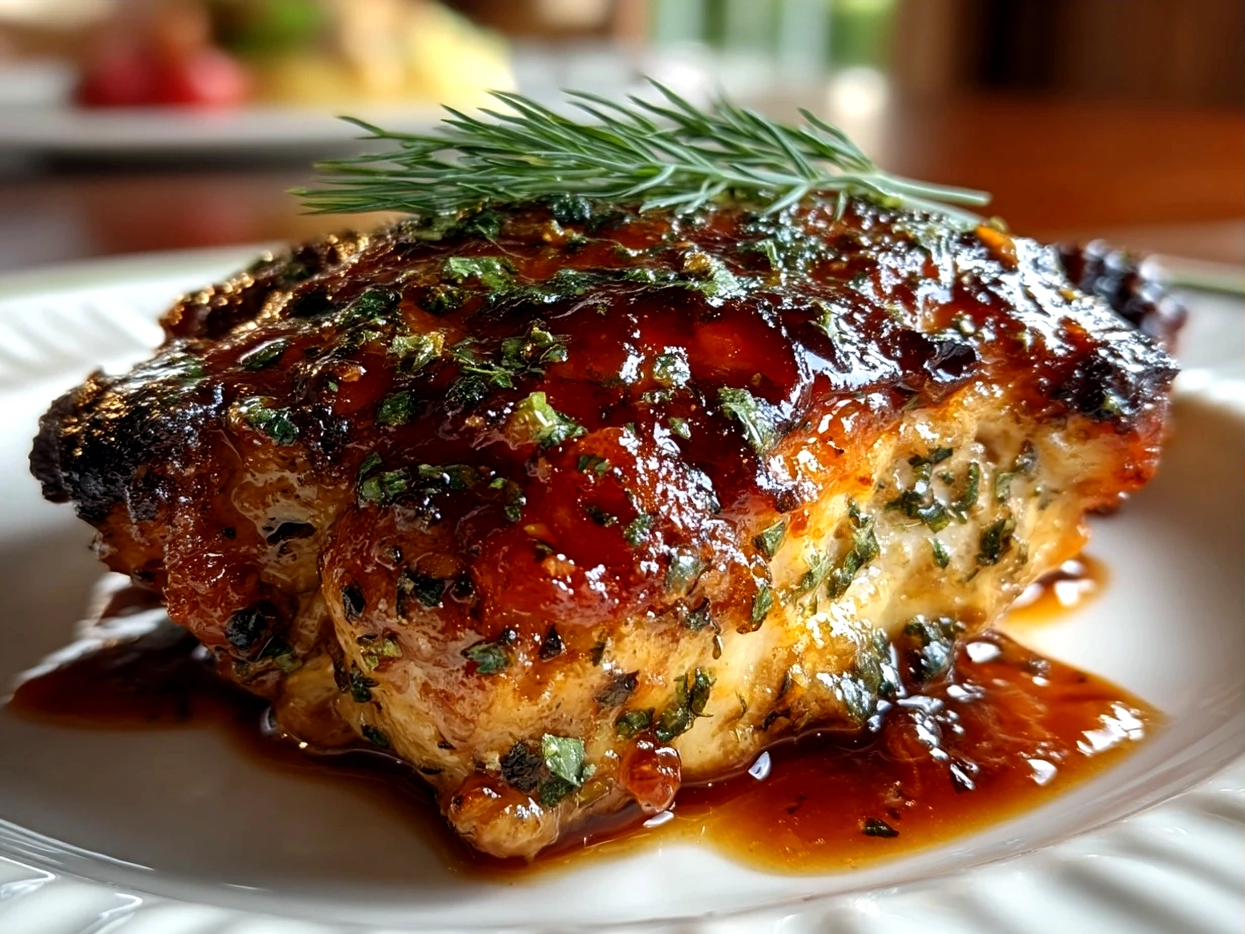 Delicious serving of Crockpot BBQ Chicken sandwiches with coleslaw