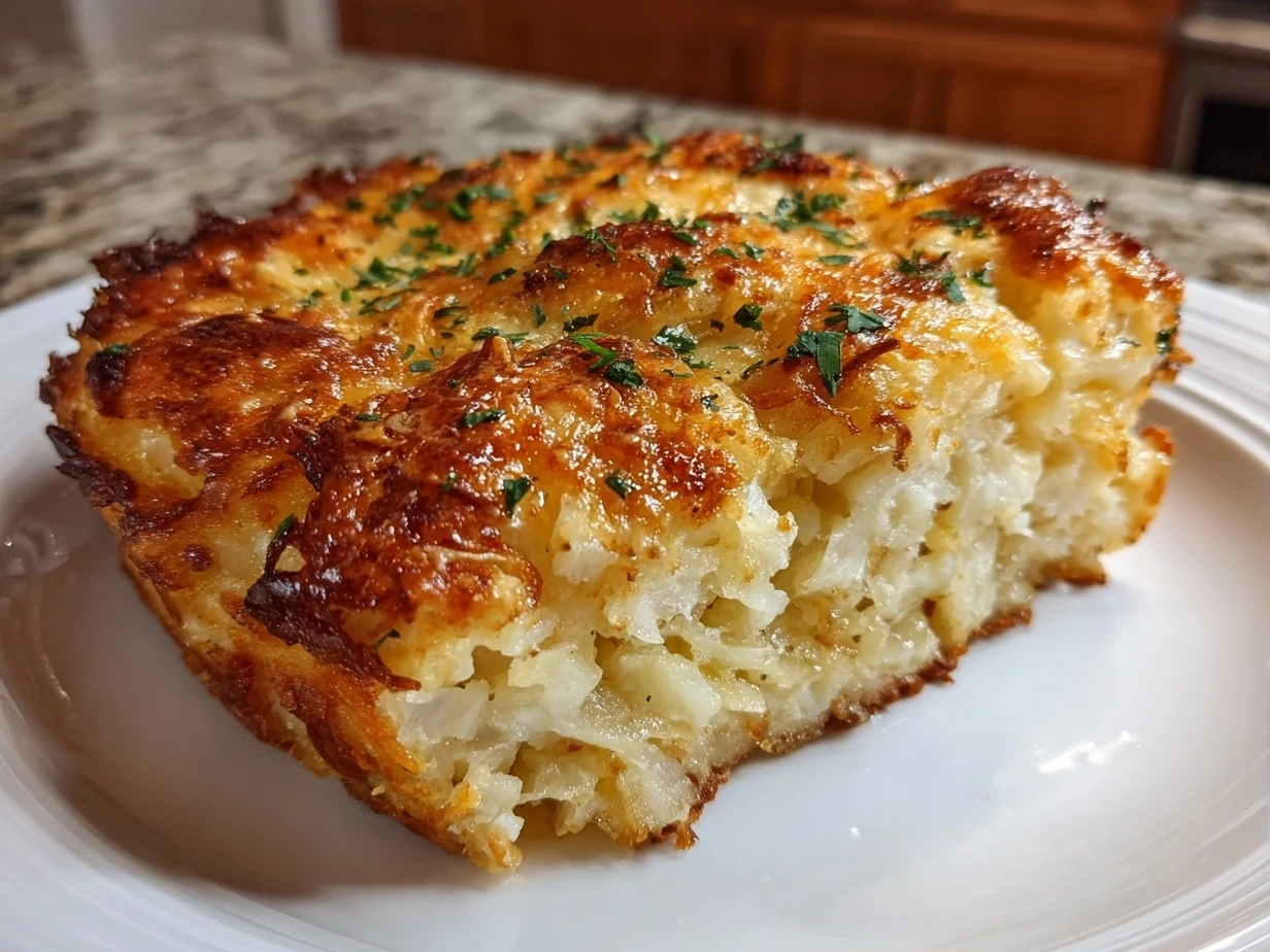 Delicious Copycat Cracker Barrel Hashbrown Casserole
