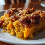 Delicious Southern Maple Sweet Potato Casserole Ready to Serve