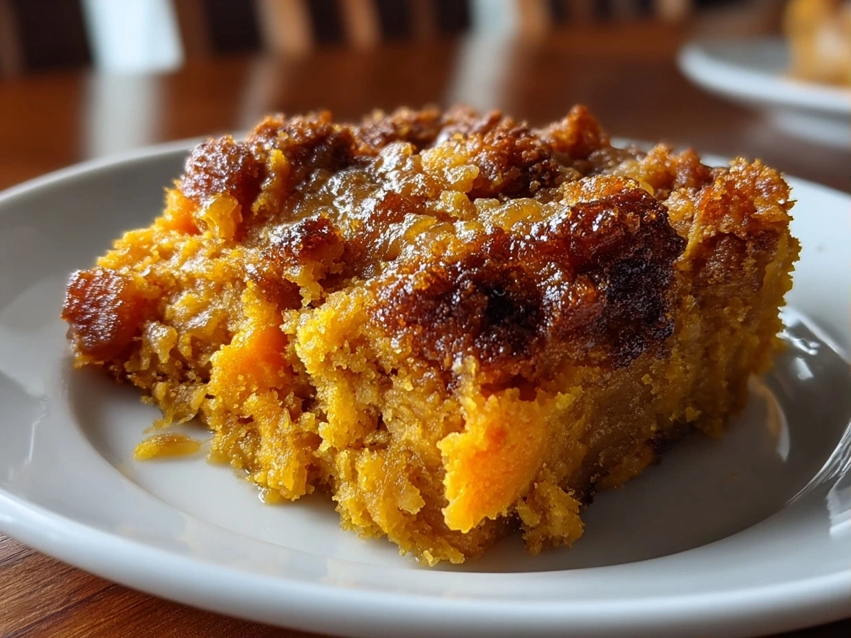 Delicious Southern Maple Sweet Potato Casserole Ready to Serve