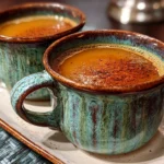 Home-cooked Spiced Hot Apple Cider in warm ceramic mugs