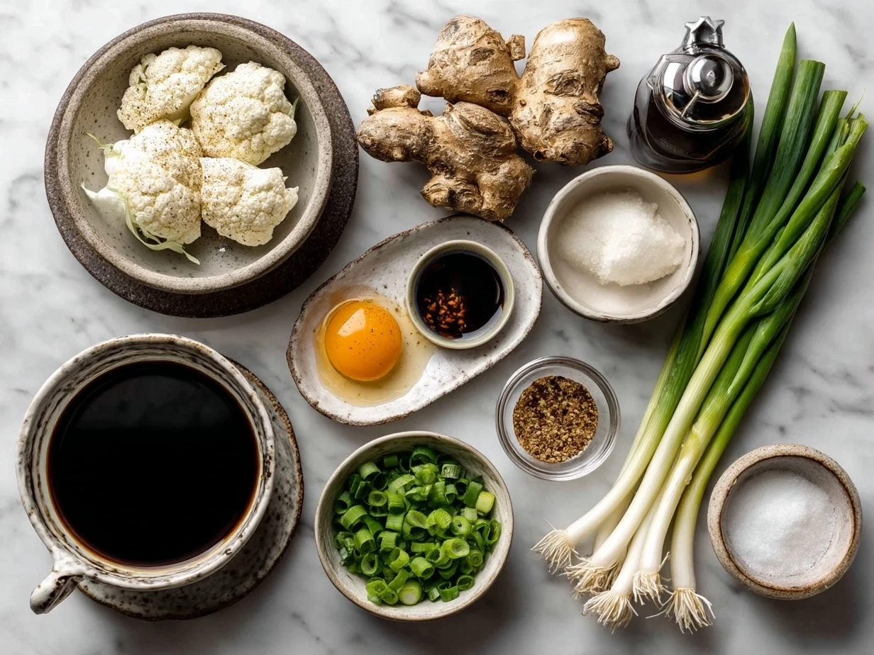 Ingredients for Japanese Onion Soup including sliced onions and dashi broth