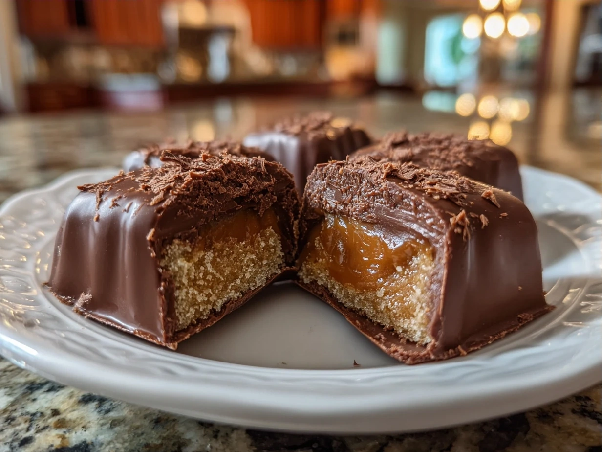 Perfectly cut squares of Martha Washington Candy arranged on a serving plate ready to enjoy