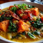 Comforting Ginger Sweet Potato and Coconut Milk Stew