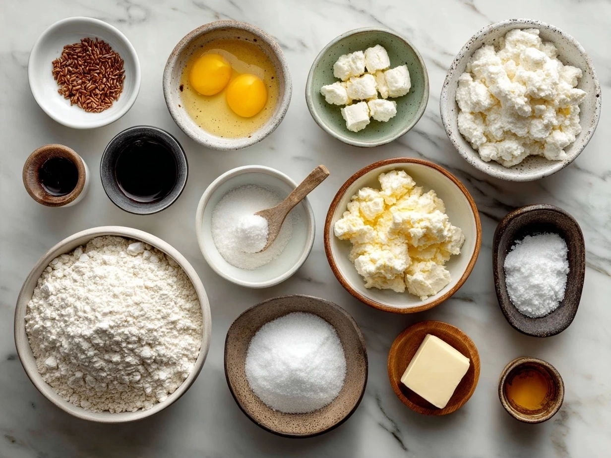 Ingredients for Greek Yogurt Bagels